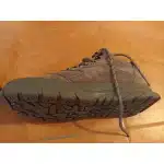 Bottes tactiques basses en cuir de vache gris photo review