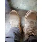 Bottes de sécurité tactiques à embout acier noires photo review