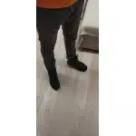 Bottes de randonnée en daim imperméables noires photo review