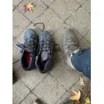 Bottes de randonnée imperméables en daim gris photo review