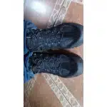 Bottes de randonnée en daim imperméables noires photo review