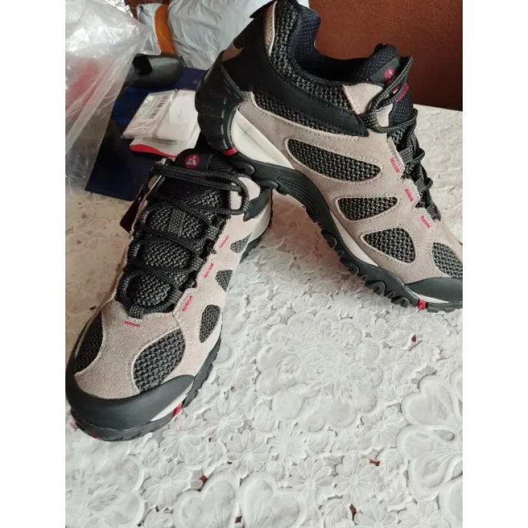 Chaussures outdoor tactiques Hikeup kaki photo review