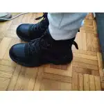 Bottes de sécurité tactiques à embout acier noires photo review