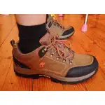 Chaussures étanches à profil bas coloris camel photo review