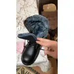 Bottes militaires noires à embout de sécurité photo review