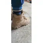 Bottes de randonnée tactiques huilées beige désert photo review