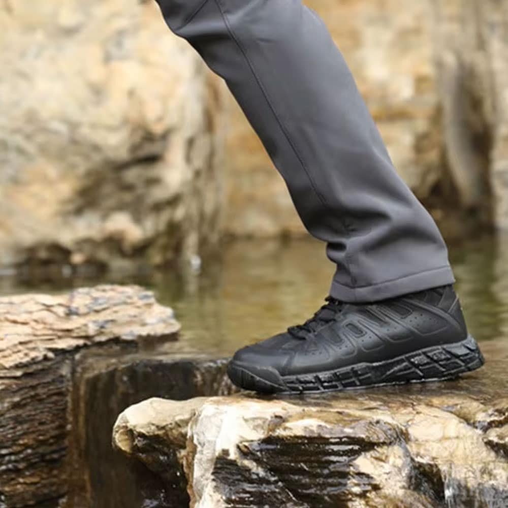 Ankle combat boots Black "Kiice"