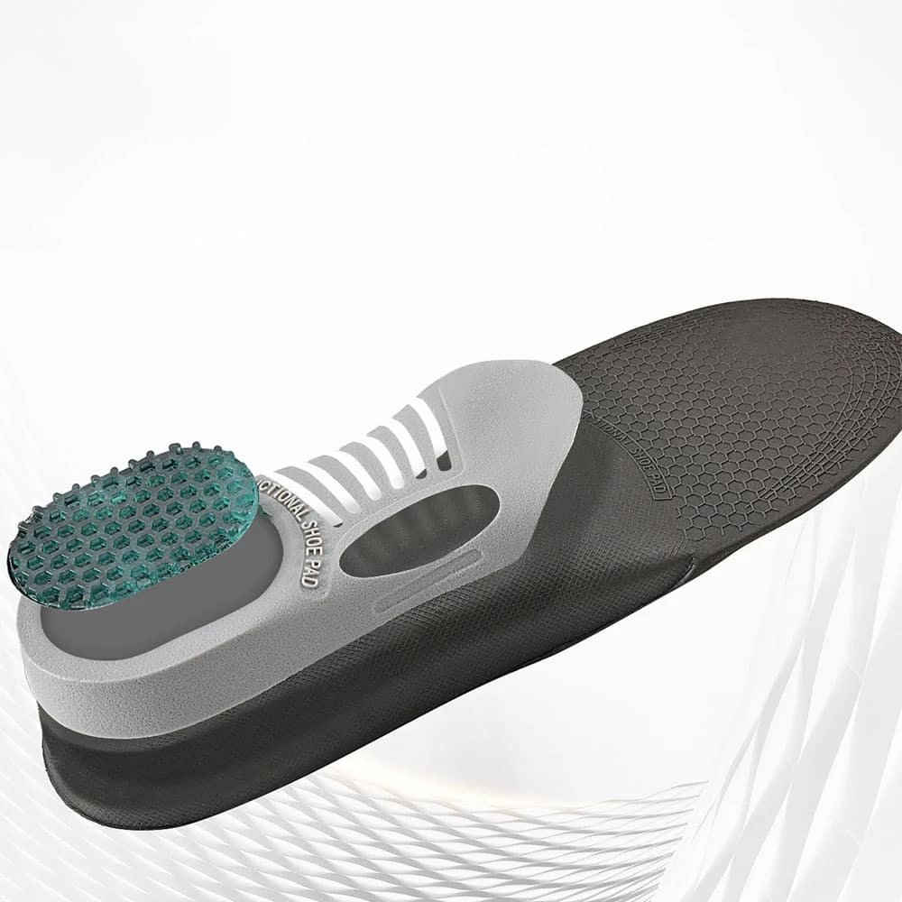 Arch support gel insoles for military