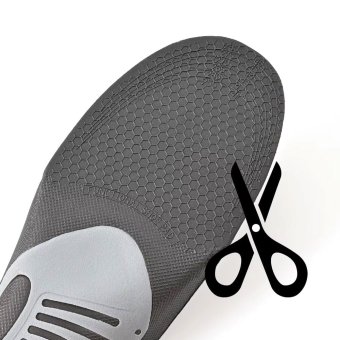Arch support gel insoles for military