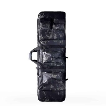 Black multicam rifle bag