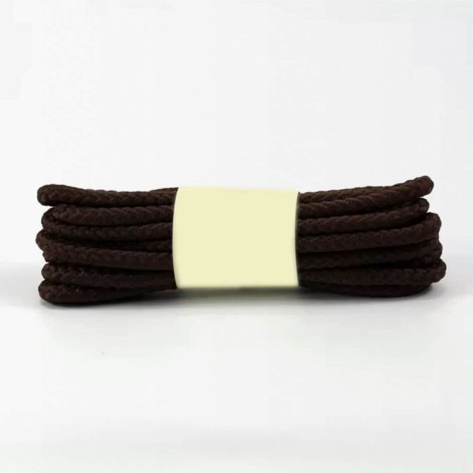 Brown laces for combat boots