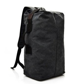 Sac de sport en toile army Black