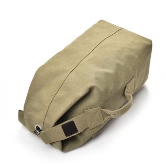 Canvas duffle bag army
