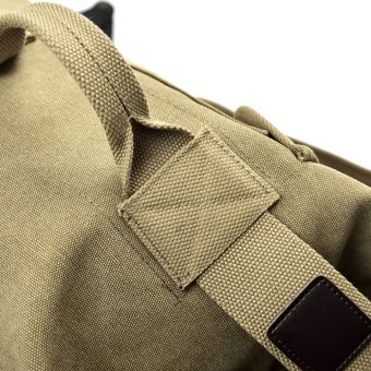 Canvas duffle bag army