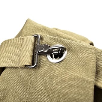 Canvas duffle bag army