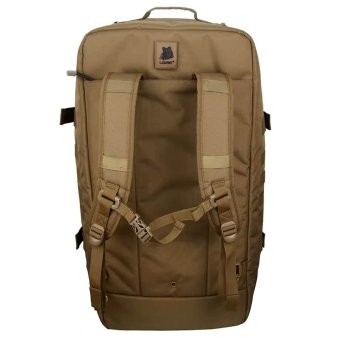 Coyote brown military duffle bag
