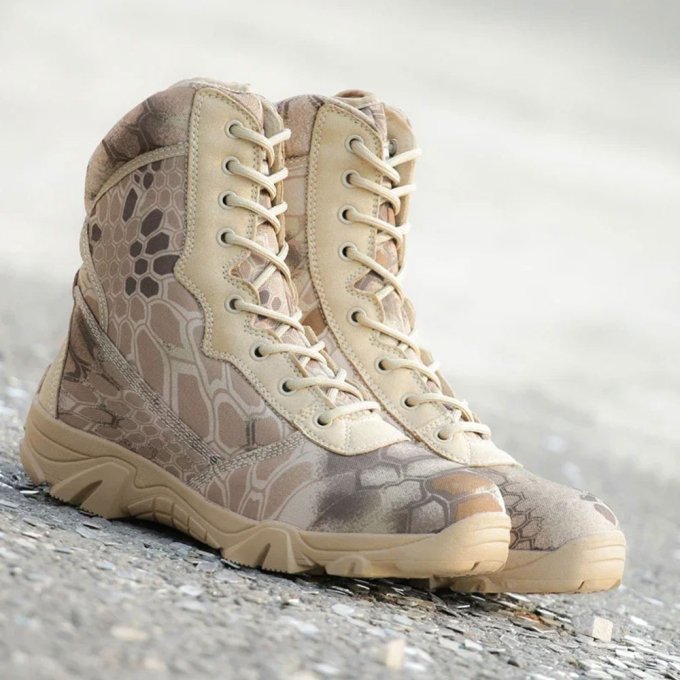 Desert Camo combat boots - Kryptek Highlander