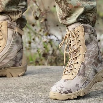 Desert Camo combat boots - Kryptek Highlander