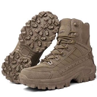Desert Combat Boots Brown