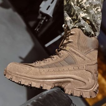 Desert Combat Boots Brown