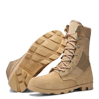 Desert Combat Boots Tan