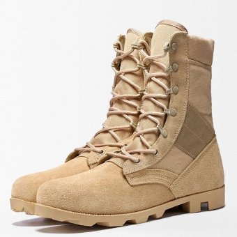 Desert Combat Boots Tan