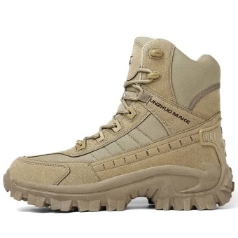 Desert Combat Boots Tan