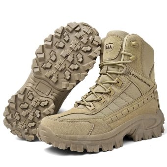 Desert Combat Boots Tan
