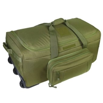 Large military duffle bag with wheels (124L)