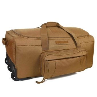 Large military duffle bag with wheels (124L)