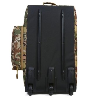 Large military duffle bag with wheels (124L)