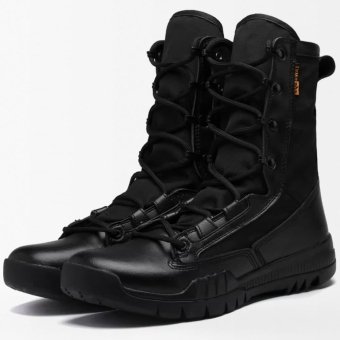 Men's lightweight tactical boots Black