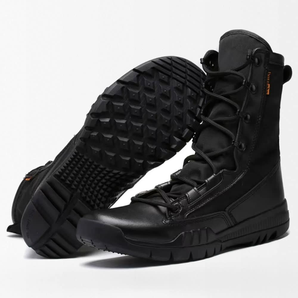 Men's lightweight tactical boots Black