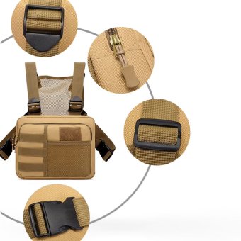 Mens tactical chest bag