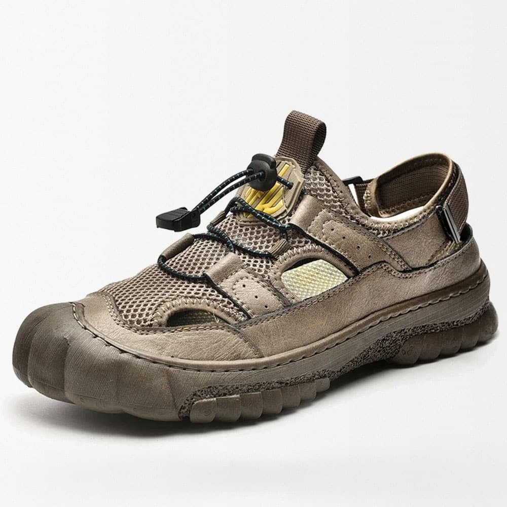 Chaussures sandales de style militaire pour la randonnée "Sapl" Kaki