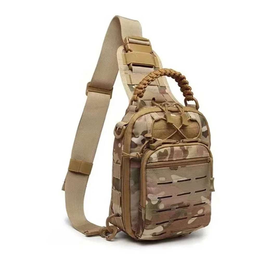 Sac à bandoulière tactique Molle Multicam