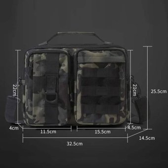 Nylon tactical messenger bag