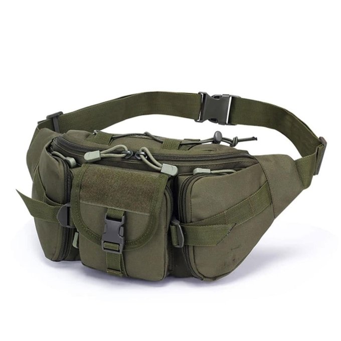 Sac de taille tactique pour l'extérieur OD Green