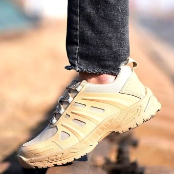 Police Desert Tan tactical shoes "QBH"