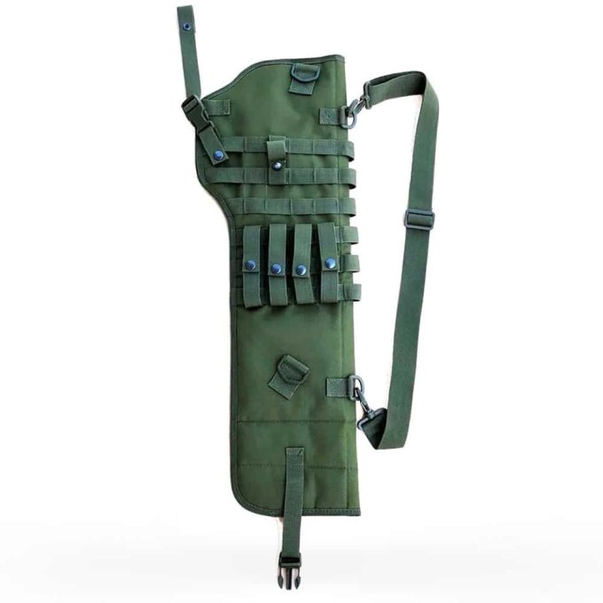 Rifle scabbard for backpack (sheath)