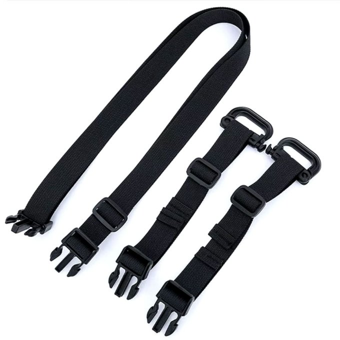 Small tactical chest bag Black