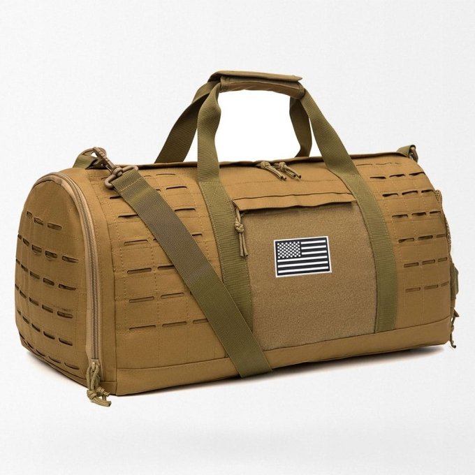 Small tactical duffle bag Laser cut Molle