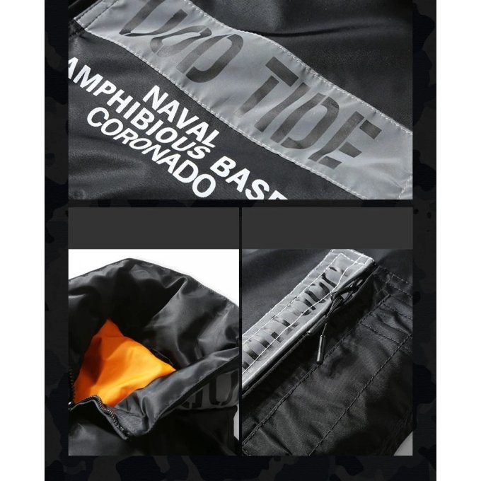 Streetwear bomber jacket
