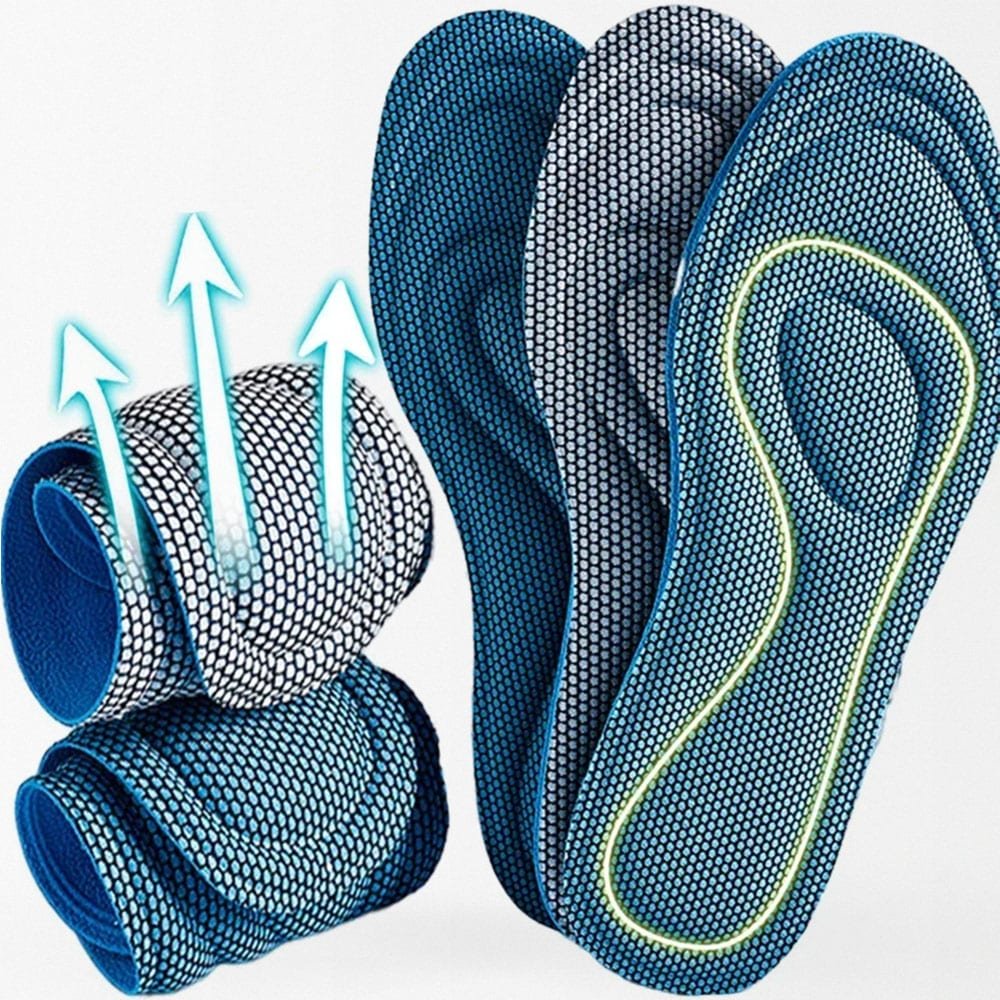 Sweat absorbing padded insoles (x2)