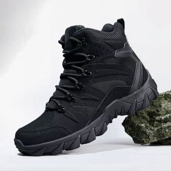 Tactical hiking boots Black "Huile"