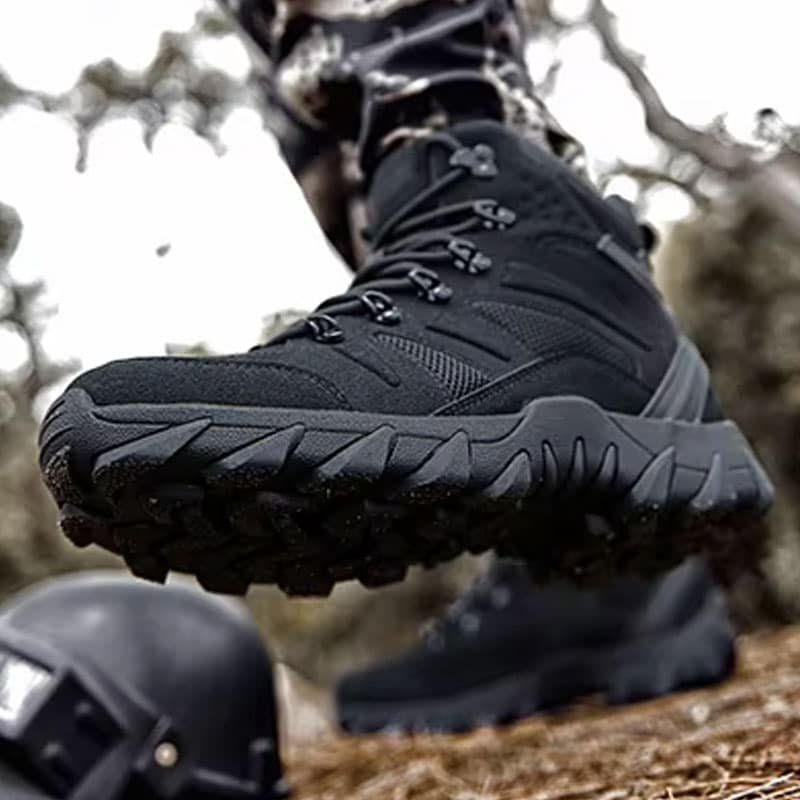 Tactical hiking boots Black "Huile"