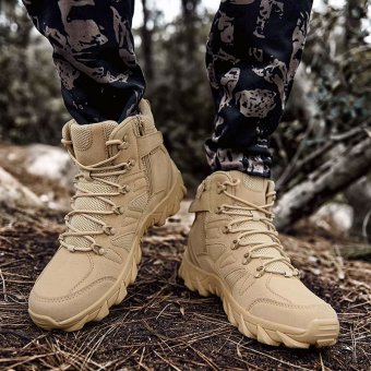 Tactical hiking boots Desert Tan "Huile"