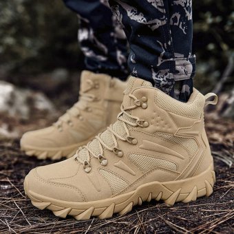 Tactical hiking boots Desert Tan "Huile"