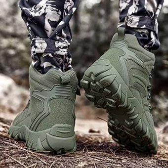 Tactical hiking boots Olive Green "Huile"