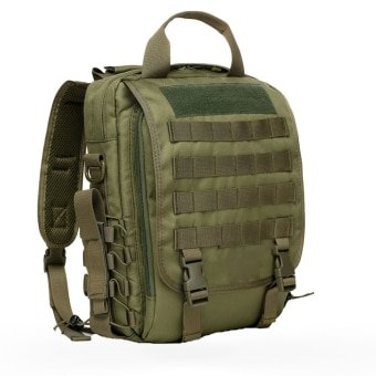 Tactical laptop bag molle